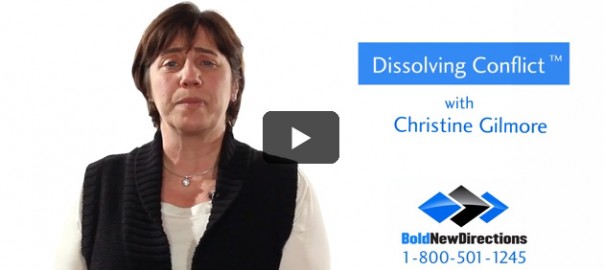 Video thumbnail: presenter and Dissolving Conflict